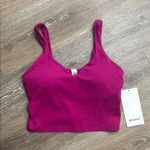 New Lululemon Women's Pink Sports Bra